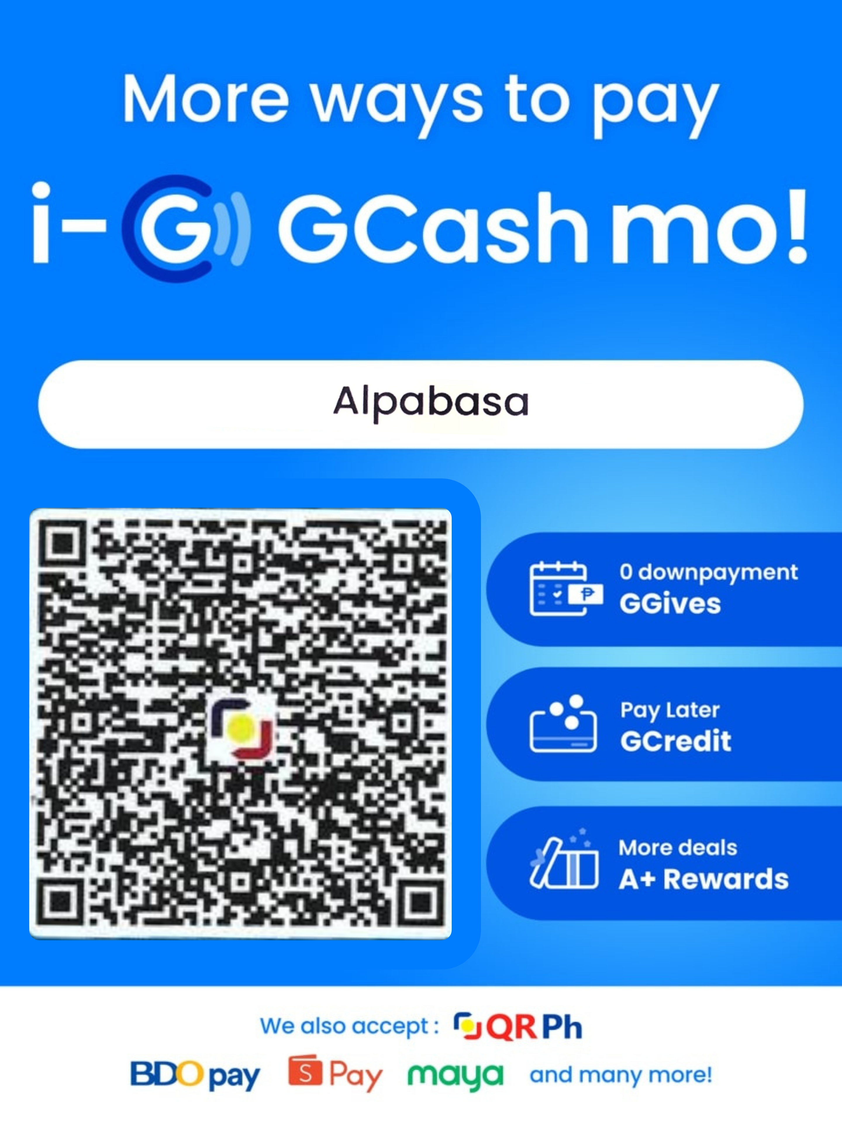 Gcash QR code